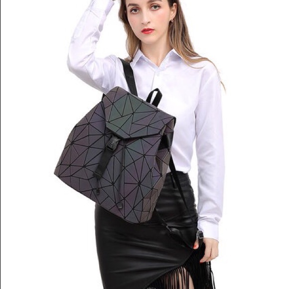 Holographic Backpack  Reflective Luminous - Picture 8 of 8